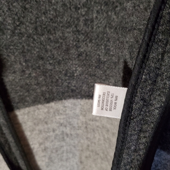 Banana Republic Grey Wool Toggle Coat Size M - Picture 8 of 8